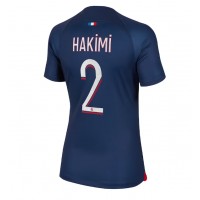 Paris Saint-Germain Achraf Hakimi #2 Replica Home Shirt Ladies 2023-24 Short Sleeve